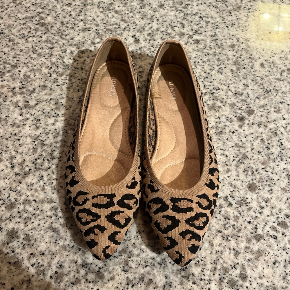 Leopard Print Ballet Flats
